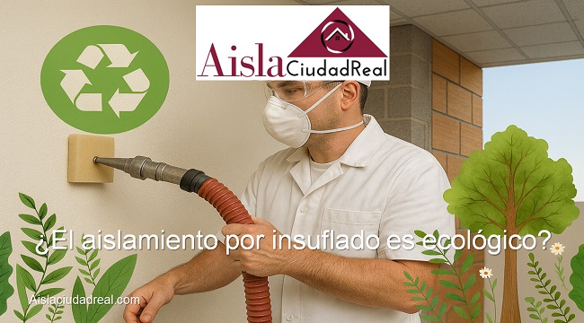 el aislamiento por insuflado es ecológico