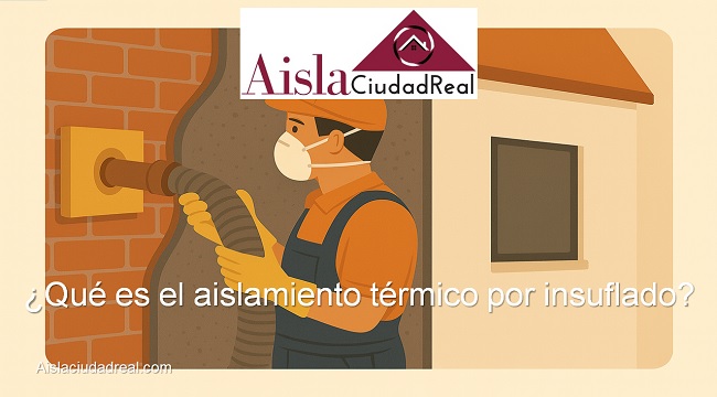 qué es el aislamiento térmico por insuflado